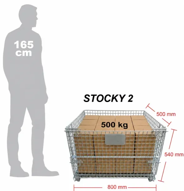 Pallet Mesh Stocky 2 OYAMA